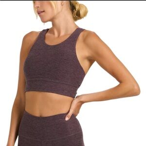 Vuori Elevation Bra in Smoked Plum